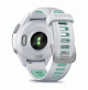 Forerunner 265S- Black Bezel with Whitestone Case and Whitestone/Neo Tropic Silicone Band - 010-02810-14 - Garmin